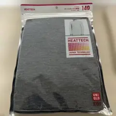 タートルネック　ユニクロ　140 UNIQLO ヒートテック 長袖 ダークグレー
