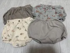 かぼちゃパンツ ズボン 70-80 セット ②