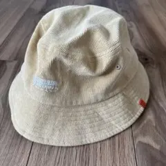 UNIVERSAL OVERALL コーデュロイ バケットハット ベージュ