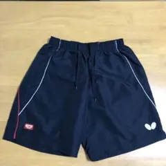 BUTTERFLY 卓球用ショートパンツ ユニフォーム　M ブラック