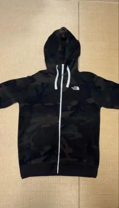 The North Face カモフラージュ ジップアップパーカーM