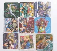 ジョジョの奇妙な冒険 コースター 9枚セット