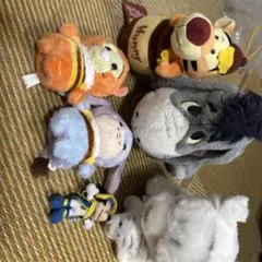 小型ぬいぐるみセット イーヨー ティガー プーさん　ディズニーランド