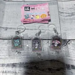 はま寿司 つながる目印チャーム マイメロ ハンギョドン 3個セット　A