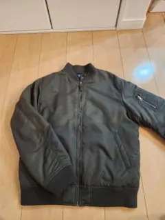 UNIQLO MA-1ジャケット 160サイズ ダークグリーン