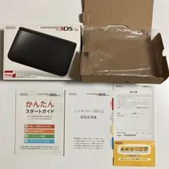 Nintendo 3DS LL ブラックの空箱