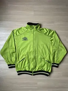 90s アンブロ ジャージ トラックトップ ビンテージ 古着 ゲッコーグリーン