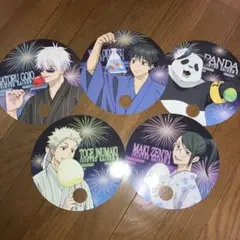 呪術廻戦0アニメイト特典うちわ５枚セット　アニメイトフェア浴衣