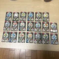 ポケモン シールダス　20枚セット　フシギダネのみ下部3枚シール欠品　曲がりあり