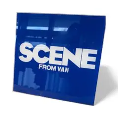SCENE FROM VAN サイン　看板