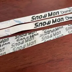 SnowMan 銀テープ 2本セット ①