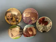 アニメ・スマイリー缶バッジセット