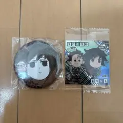 鬼滅の刃 ufotabledining 第2期 お楽しみくじ 冨岡義勇 缶バッジ