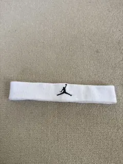 Jordan (ジョーダン)ホワイト ヘアバンド ジャンプマンロゴ
