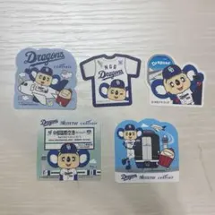 中日ドラゴンズ ドアラ セントレア コラボステッカー 3種4枚 セット