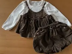 長袖カットソー&パンツ セット