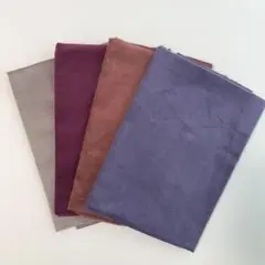 CHECK&STRIPE フレンチコーデュロイ　カットクロス ハギレセット
