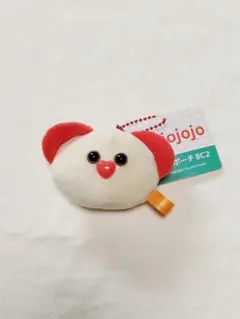 ⭐️最終値下げ mojojojo フェイスポーチ BC2 白赤 くま