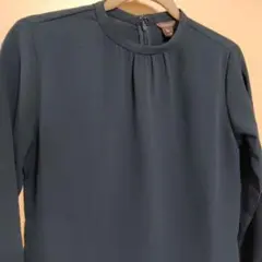 Eddie Bauer ダークグリーン 長袖ブラウス PSのサムネイル