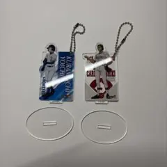 ダイヤのA アクリルキーホルダー スタンド 倉持洋一 神谷カルロス俊樹