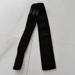 CDG-001】COMME DES GARCONS ネクタイ ブラック 無地 - メルカリ