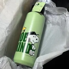 新品 スターバックス スタバ スヌーピー ステンレス ボトル タンブラー 緑