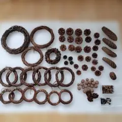 リース材料セット（自然素材）