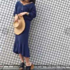 新品　マーメイドスカート　ボレロ　セットアップ　リネン