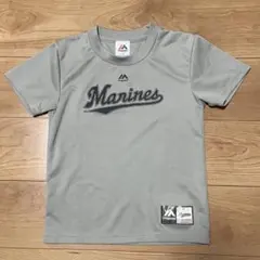 Majestic 千葉ロッテマリーンズ Tシャツ グレーのサムネイル
