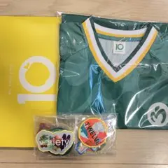 10」 ミセスグリーンアップル　ゲームシャツ　ワッペンセット