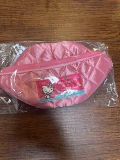 ハローキティ サテンポーチ 約9cm×約14cm