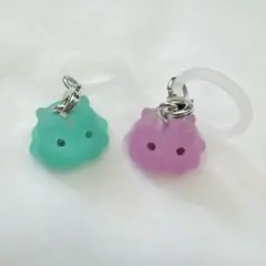 ハンドメイド　めじるしアクセサリー　めんだこ　立体　レジン　29