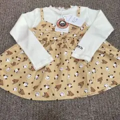 新品 mamaraku サンマルクカフェ コラボ トップス 110