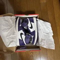 Nike Air Jordan 1 パープル/ホワイト 10