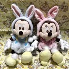 上海ディズニー 2026 イースター ドナルド&デイジー ぬいぐるみキー