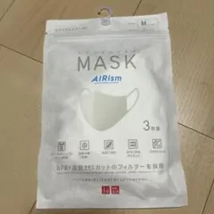 新品未使用❗️ユニクロ　エアリズムマスク Mサイズ ホワイト