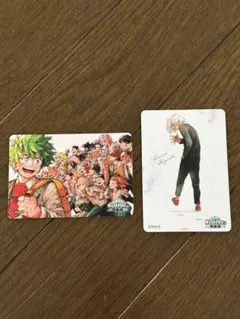 ヒロアカ原画展 マグネットステッカー