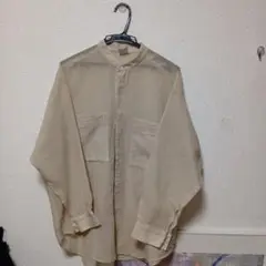 OUTDOOR 長袖シャツ Fサイズ ベージュ
