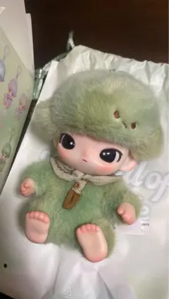 DIMOO Journal of New Life ぬいぐるみ 緑