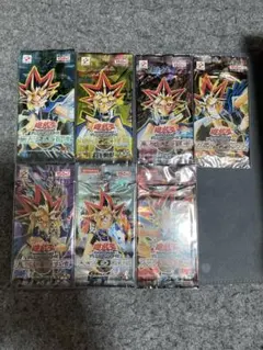 遊戯王2期 未開封パック7種 セミコンプリートセット - メルカリ