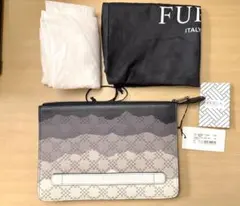 FURLA クラッチバッグ グレー系