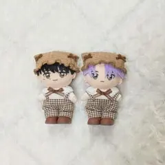 いつぬいサイズ☆ブルー系×ローズ柄♡4点set☆あんスタぬい服 - メルカリ