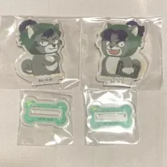 忍たま どうぶつフォーゼ アクリルスタンド 食満 留三郎 潮江 文次郎 犬猿