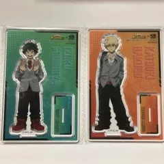 【僕のヒーローアカデミア✕くら寿司 】緑谷出久・爆豪勝己 アクリルスタンドセット