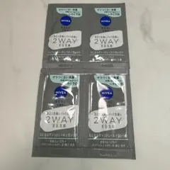 NIVEA 2WAY美容洗顔AC サンプル 4包のサムネイル