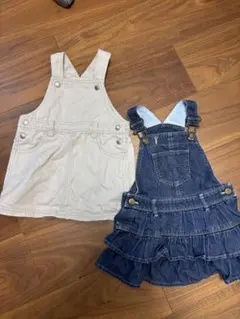 babyGap HONPOBESTジャンバースカート 80cm.90cm セット