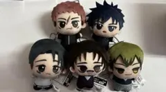 呪術廻戦 ちびぐるみ-死滅回游-5種 虎杖悠仁 伏黒恵 乙骨憂太 脹相 禅院直哉