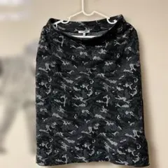 グローバルワーク　カモフラ膝丈スカート　ストレッチのサムネイル