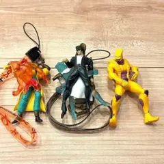 ジョジョの奇妙な冒険 フィギュア キーホルダー セット ストラップ 3部