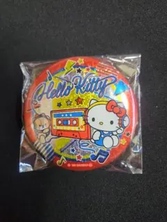 サンリオキャラクターズ キラキラBIG缶バッジ2 ハローキティ